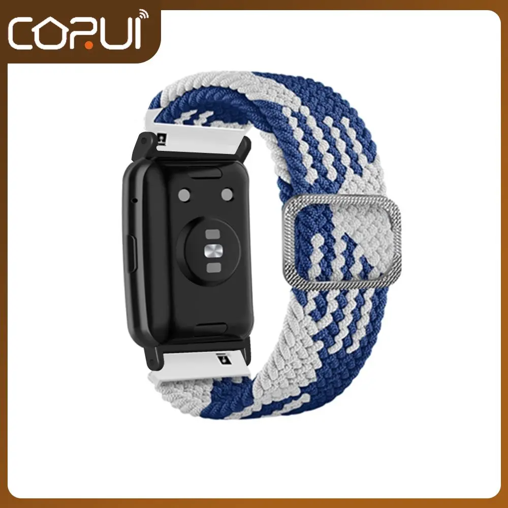 

Watch Accessories Adjustable Watchband Breathable Elastic Nylon Strap Woven Replaceable Strap