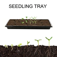 free shipping yegbong growing seedling starter trays without holes for indoor gardening plant germination greenhouse supplies