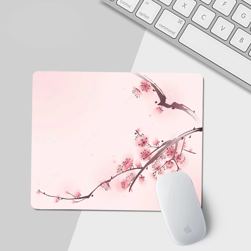 

japanese cherry blossom painting gaming small mouse pad accessories Art computer Office accessories suitable desk accessories