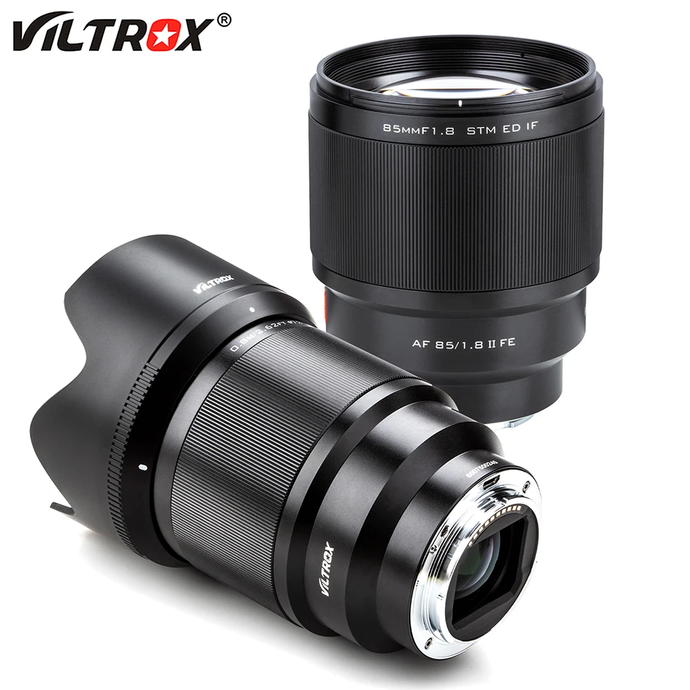

Viltrox 85 мм F1.8 II FE STM AF большая апертура Автофокус портретный объектив для Sony E-Mount полнокадровая камера A9 A7III A7RIV A7SIII