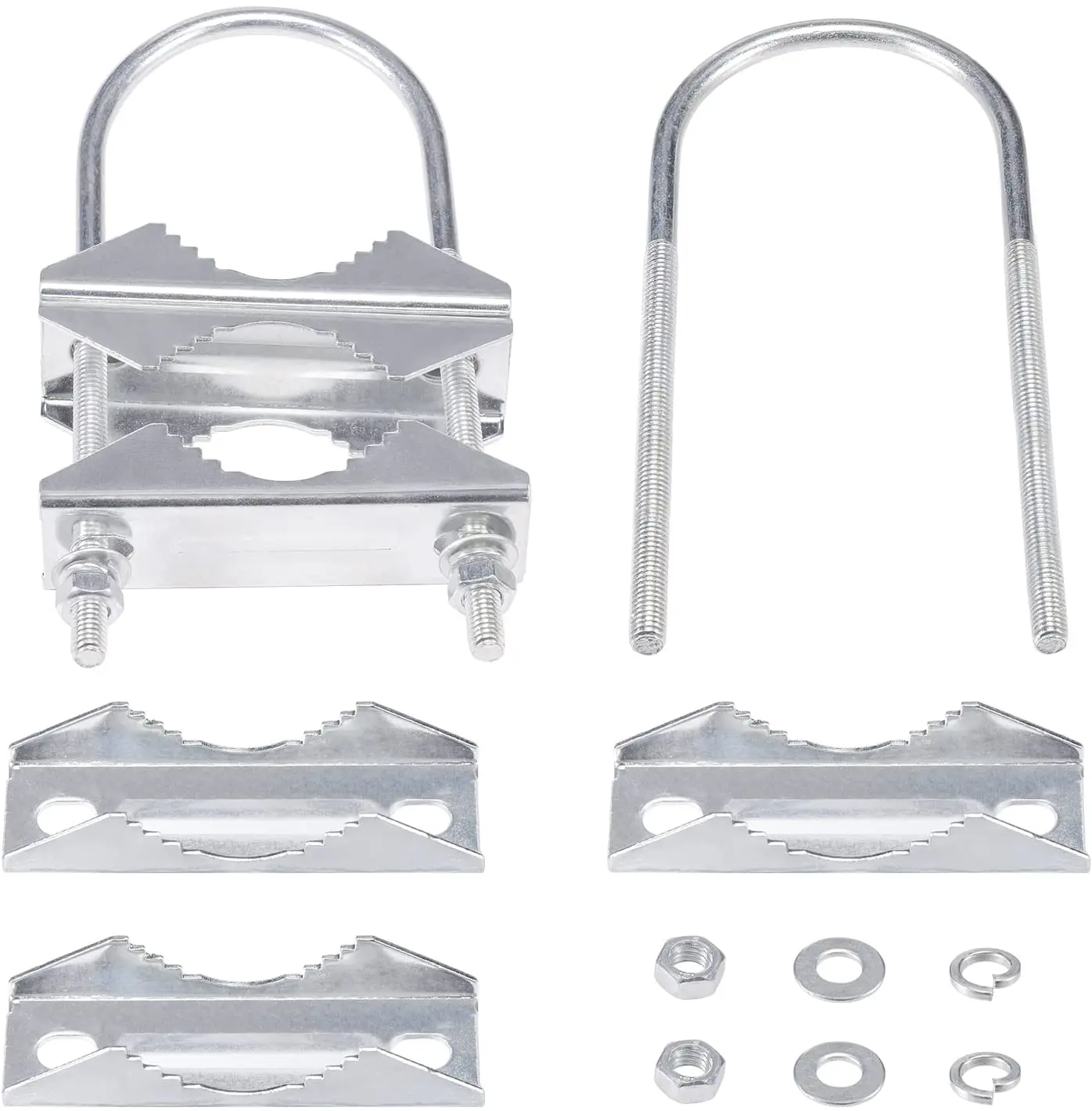 Двойная антенна Мачтовый зажим V-образный кронштейн U-образные болты монтажное