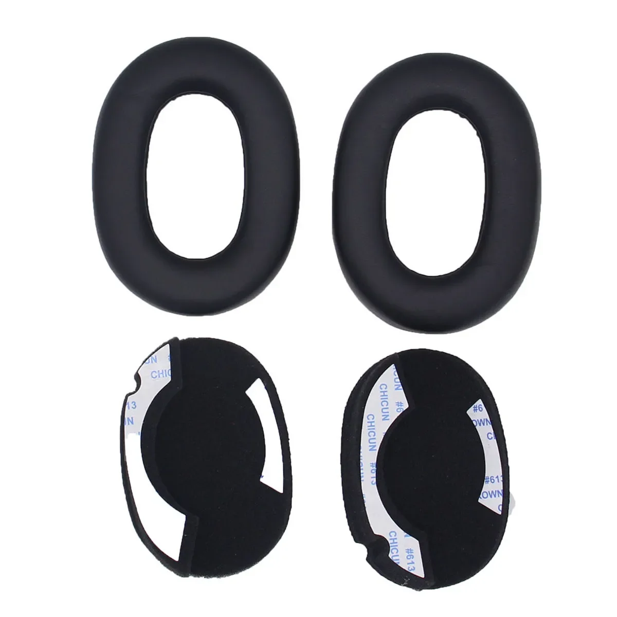 Фото Мягкие амбушюры для наушников Jabra ELITE 85h, сменные амбушюры, подушечки из протеиновой кожи, губчатые накладки из пены с эффектом памяти, чехол для наушников №3