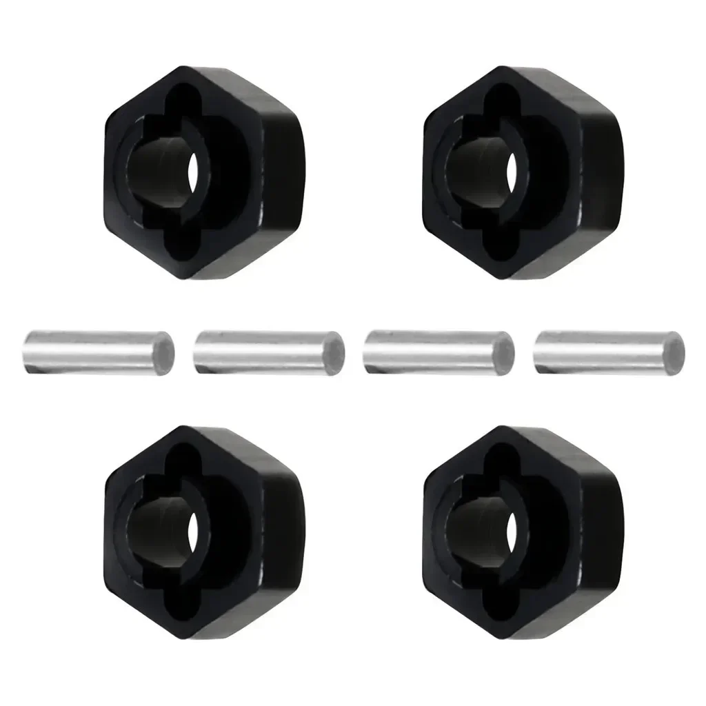 Алюминиевый латунный шестигранный адаптер для колес 7 мм 1/24 RC Crawler SCX24 AXI90081 AXI00002