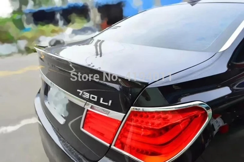 

MONTFORD для BMW F01 F02 F03 F04 7 серий седан 2010 - 2015 750i 760i углеродное волокно задний спойлер багажника задний губа крыло автомобильный Стайлинг