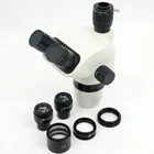 FYSCOPE 2X-90X 3.35X-90X зум симуль-фокусный Тринокулярный стереомикроскоп со стандартным размером крепления 76 мм