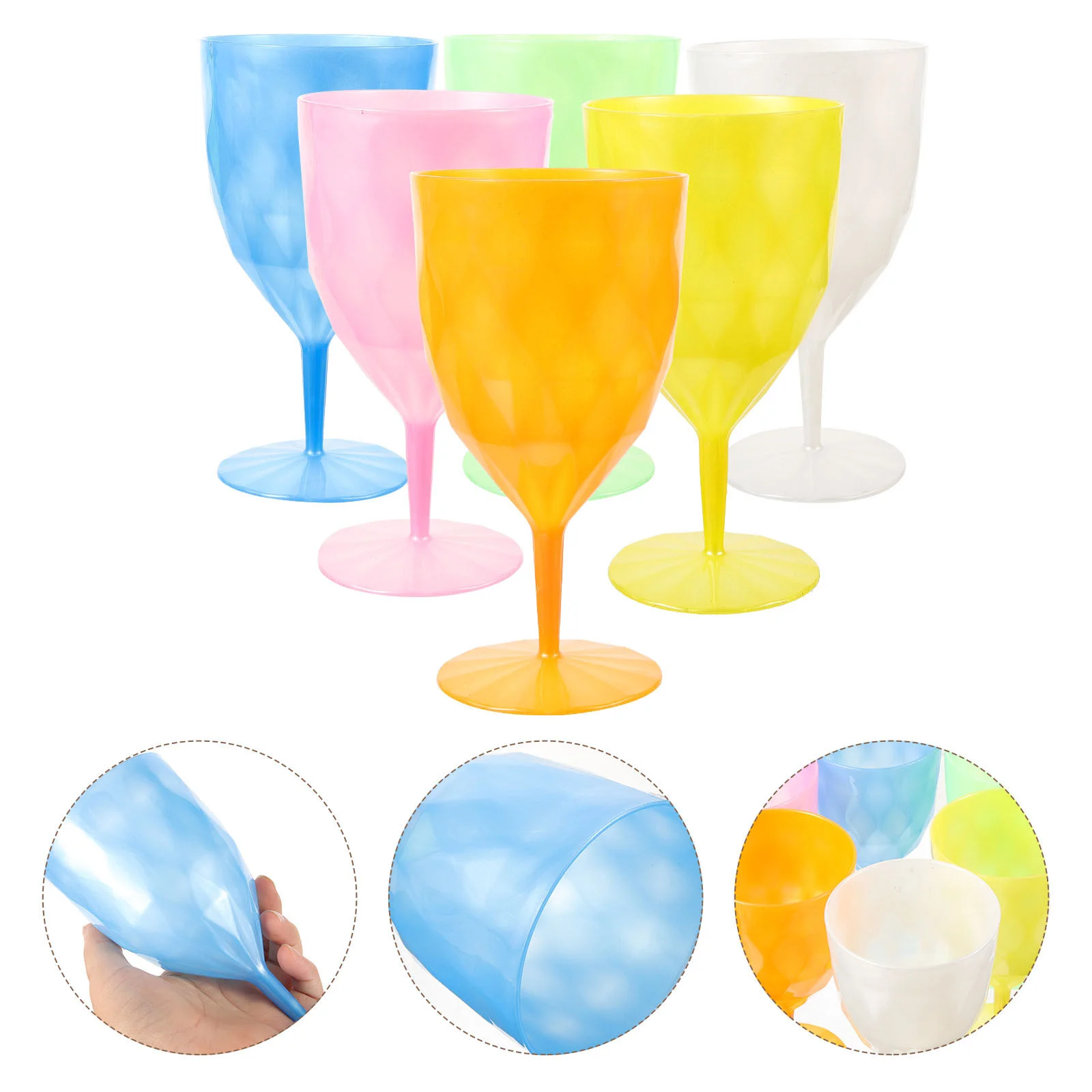 

Margarita Champagne Cup Goblets Juice Cups Cocktail Drinking Footed