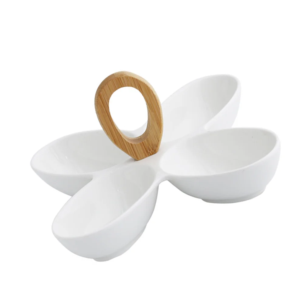 

Фруктовый поднос в японском стиле, керамическая тарелка для фруктов, бытовой поднос для закусок, тарелка для сухофруктов