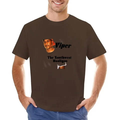 Футболка Viper The Rapper Юго-Западный холиган, летняя одежда для мальчиков, футболки с животным принтом для мужчин, хлопок