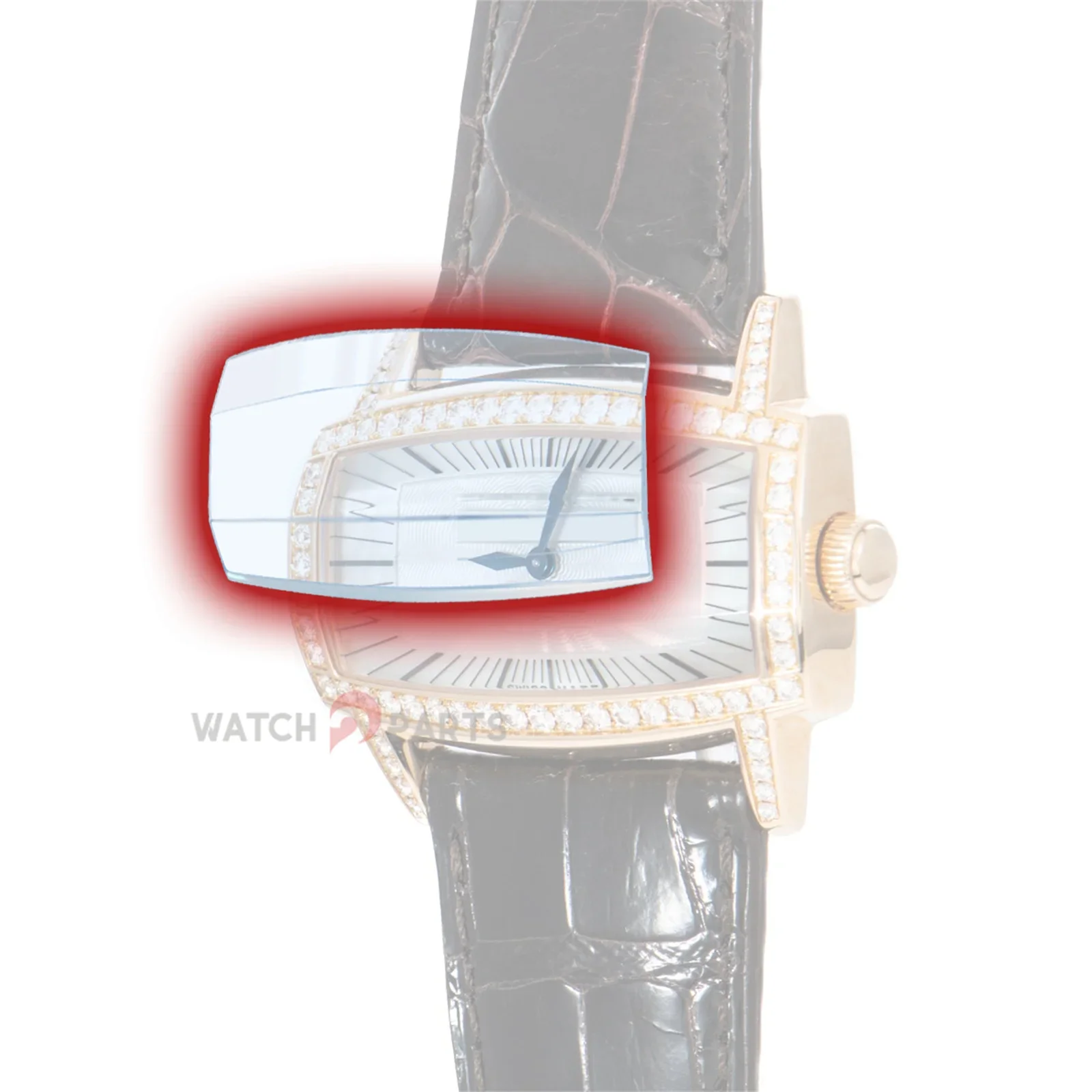 Часы Кристалл для Patek Philippe PP 4991/4982/4980/4981 Gondolo Сапфировое стекло