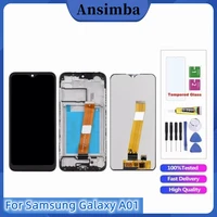 tft lcd screen for samsung galaxy a01 lcd screen and touch screen digitizer assembly lcd screen repair tools for samsung a015f