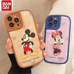Bandai Mickey and Minnie 2022 for IPhone 12 12 Pro 12 Pro Max Couple Cartoon Cover IPhone11 Pro Max X XS MAX XR Shockproof Case