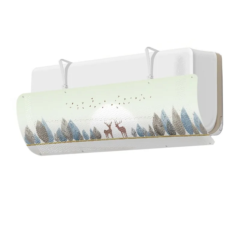 

Adjustable Air Conditioner Deflector Vent Deflector Anti Direct Blowing Baffless Air Conditioning Cover Retractable Air Outlets