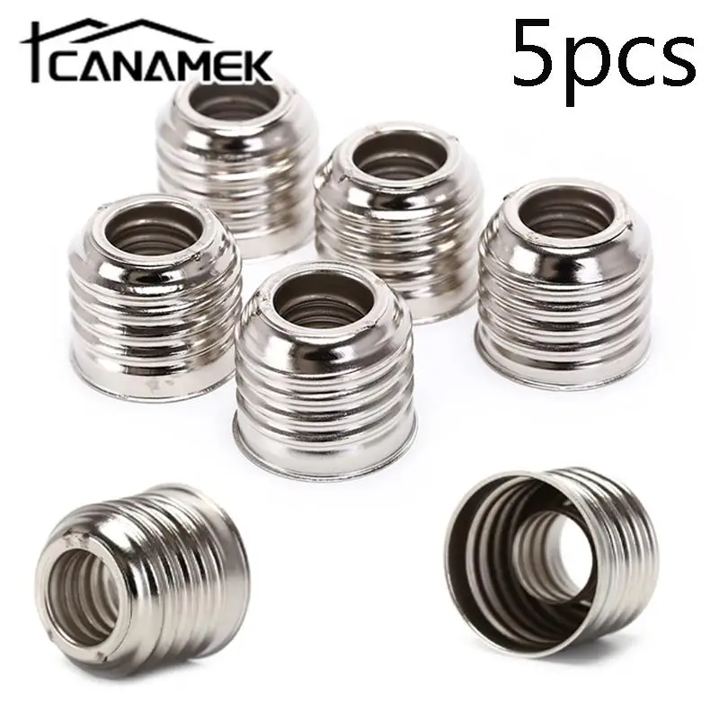 

Конвертеры держателей ламп E27-E14, 5 шт.