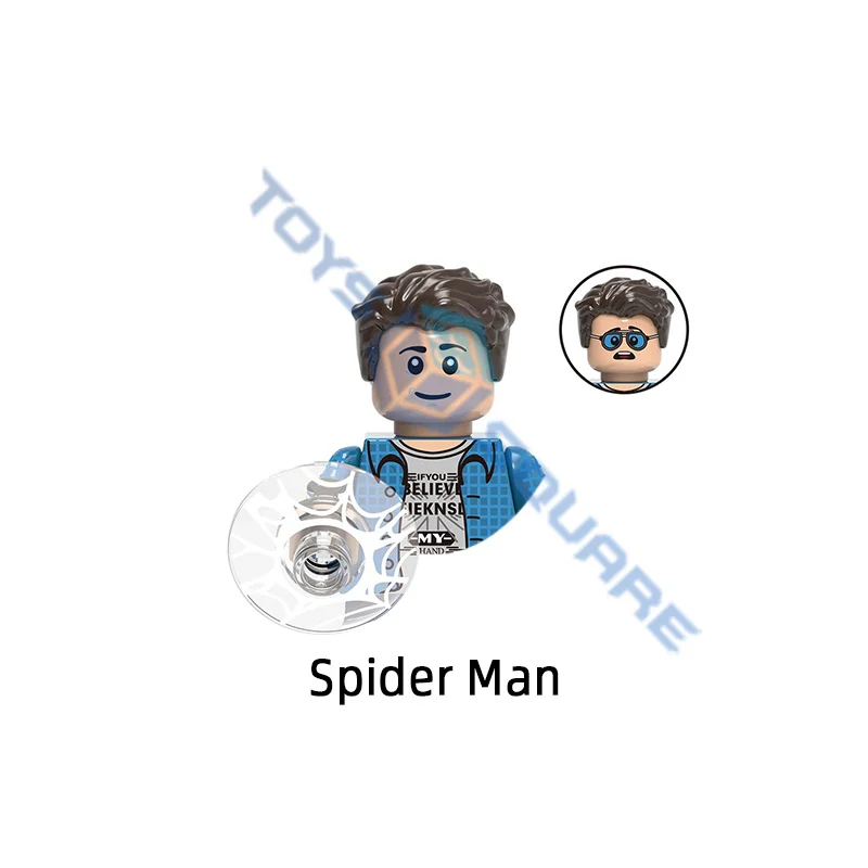 Игрушки для детей Quicksilver Kingpin красный череп карлик Человек-паук Железный человек