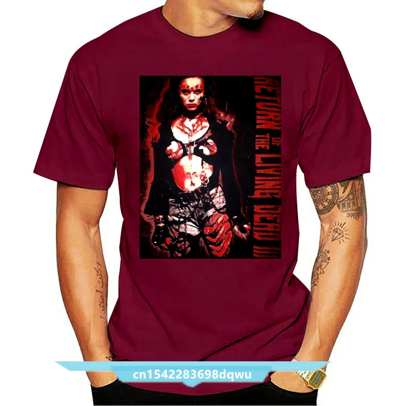 

Футболка мужская летняя с круглым вырезом, смешная комедия зомби с фильмом «Возвращение живых мертвецов», одежда для фитнеса, топ 80 культов ...