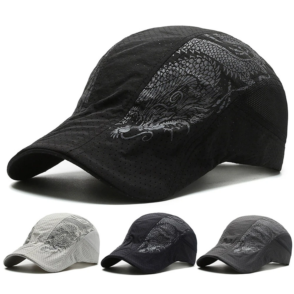 

Сетчатые кепки для газетчика, дышащие летние мужские спортивные кепки