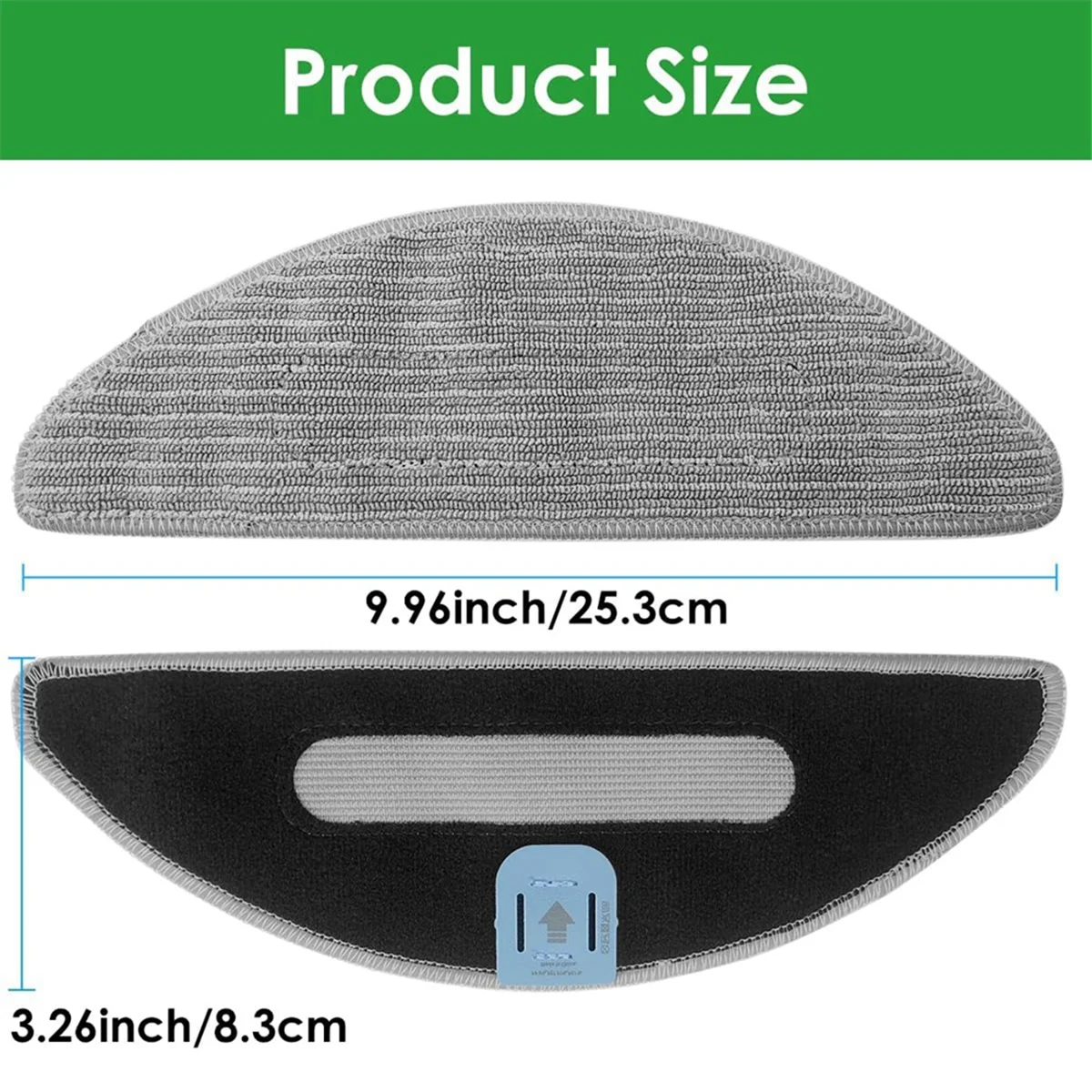 15 шт. подушечки для швабры Combo I5 I5+ J5 J5+ детали робота-пылесоса моющаяся