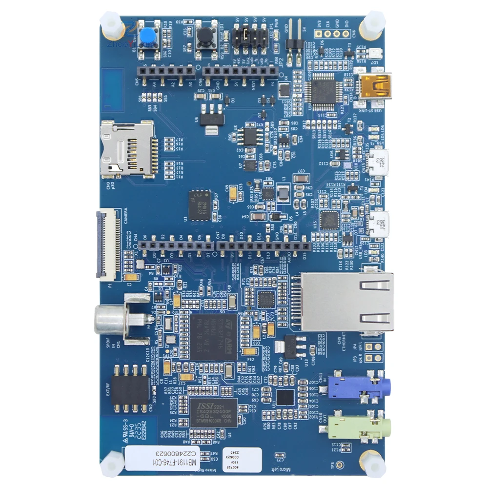 Фото Для STM32F746G-DISCO: Отладочная плата STM32F7 Discovery Board Cortex M7 MCU с STLINK V2 №3