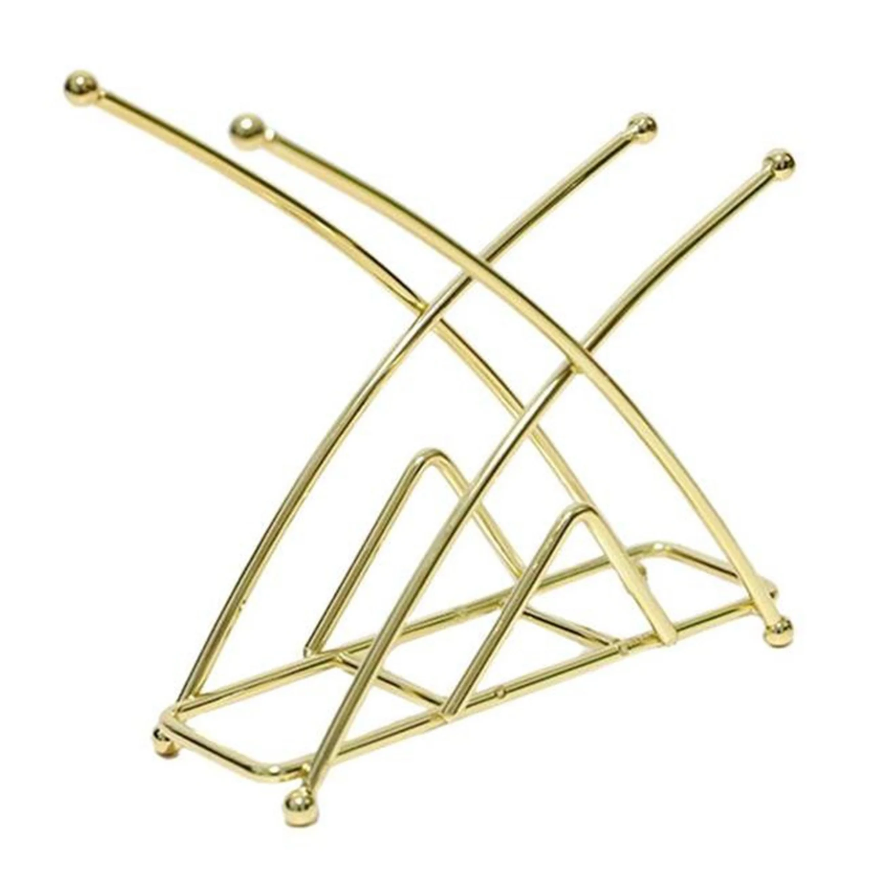 

1Pcs Tabletop Napkin Holder Dispenser Stand Dinner Table Napkin Organizer Dining Table Wrought Iron Paper Towel Clip