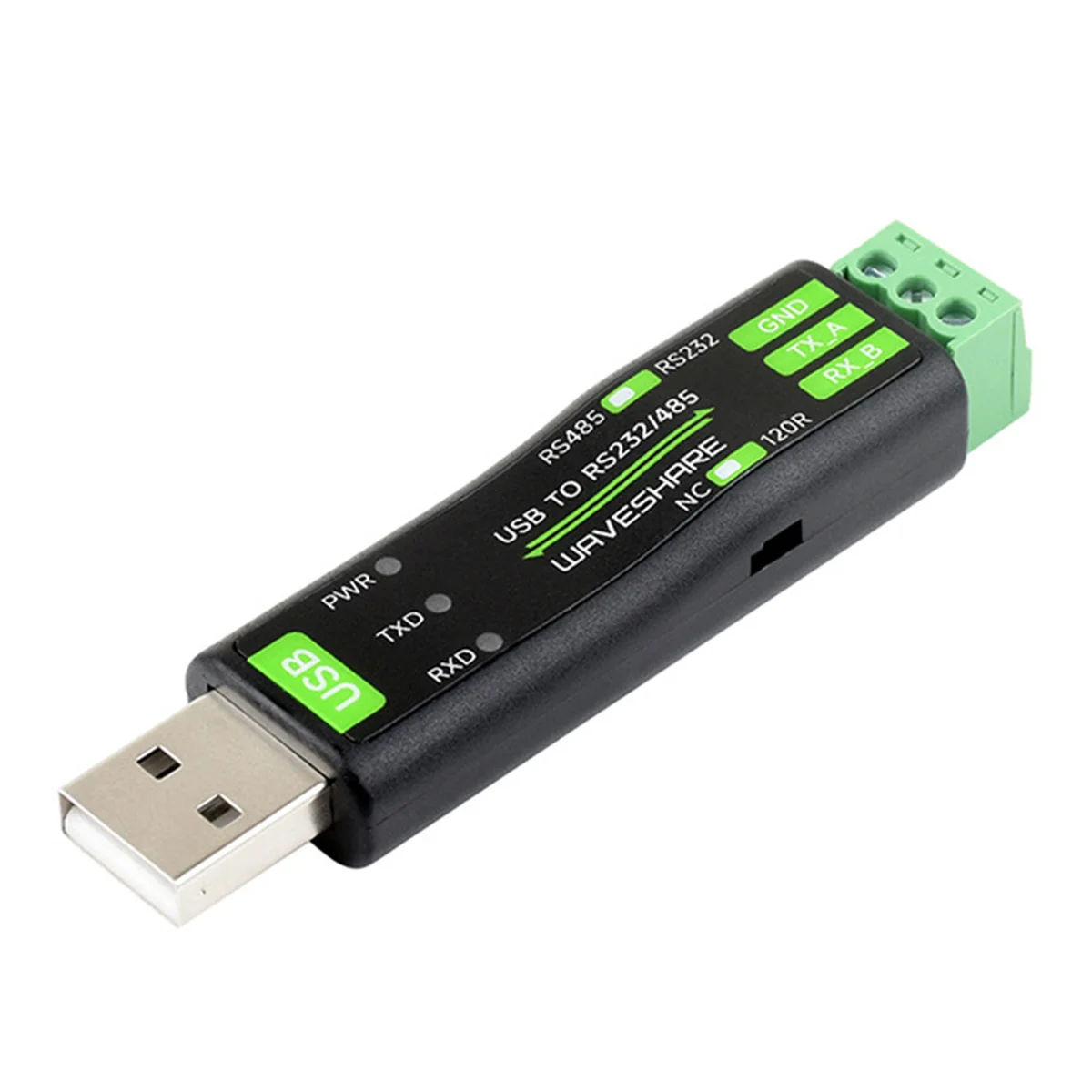 Конвертер последовательной связи Waveshare USB в RS232/485 FT232RNL для Mac Linux Android Win 11/10/8.1/8/7