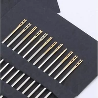 12pcs stainless steel self threading needles hand sewing needles home household tools 5bb5841