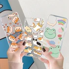 Прозрачный чехол из ТПУ для Huawei Y9 Prime 2019 P Smart Z Y6 Y7 2021 Honor 10i 8X Mate 20 10 P40 P30 Lite E P20 Pro Nova 5t, милый чехол