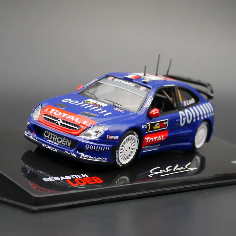 

Ixo 1:43 Citroen Xsara WRC 2006 Senna модель игрушечного автомобиля из сплава