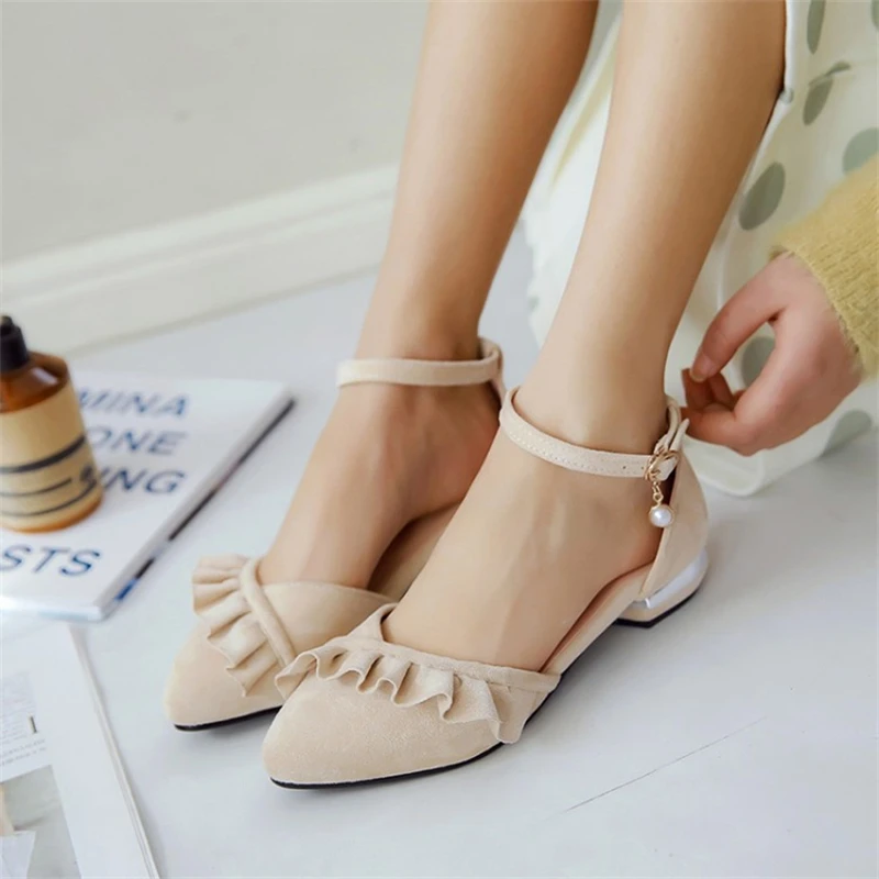 

New Spring/Summer Children Shoes Girls Princess High Heels Performance Moccasins Student Fashion Comformance Leather Shoes 01A