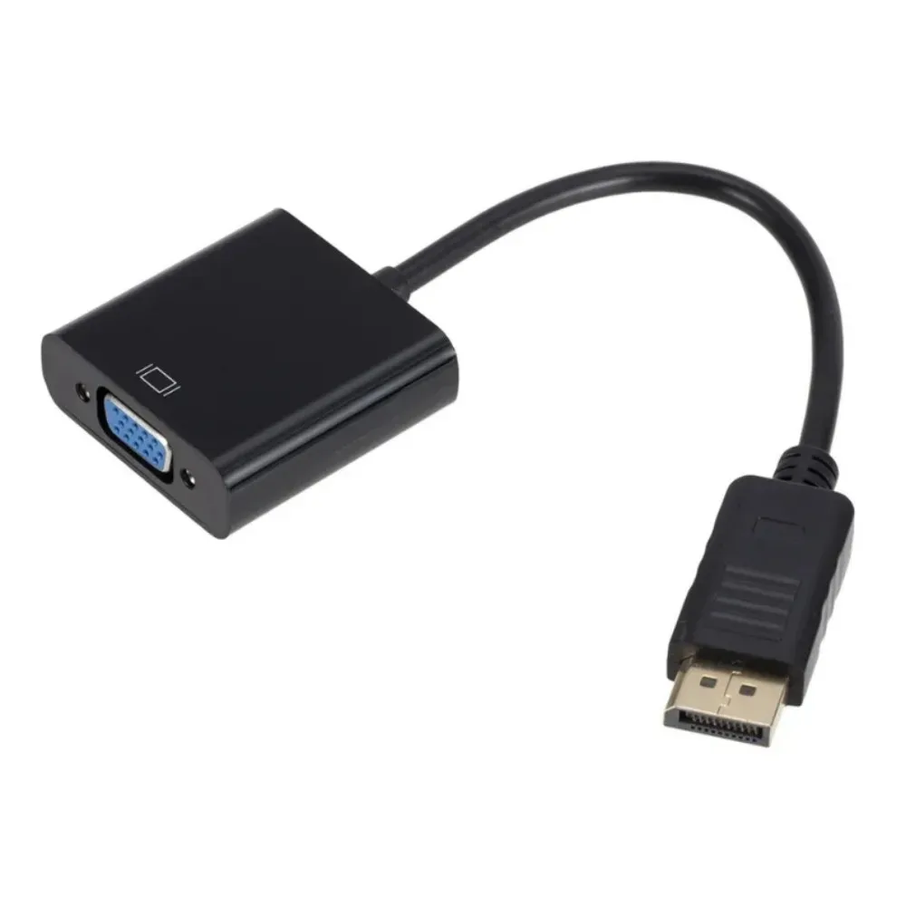 Кабель-адаптер BGGQGG DP-VGA 1080P кабель-преобразователь DisplayPort в VGA для монитора HDTV MacBook