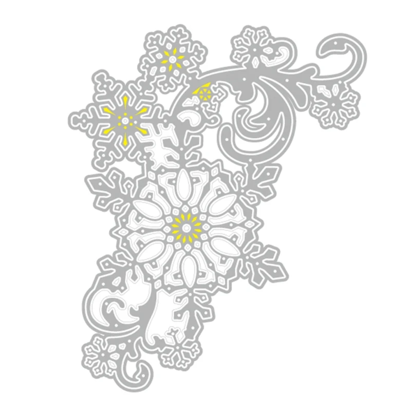 

Christmas Snowflakes Metal Cutting Dies Stencil Scrapbooking DIY Album Stamp Paper Card Embossing Decor Craft