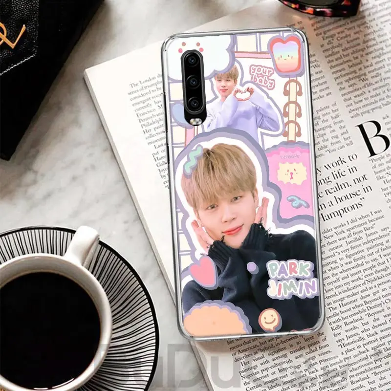 Чехол Park Jimin Kpop PJM для Huawei P30 P40 P50 P10 P20 Lite чехол телефона Mate 40 30 20 10 Pro с принтом на