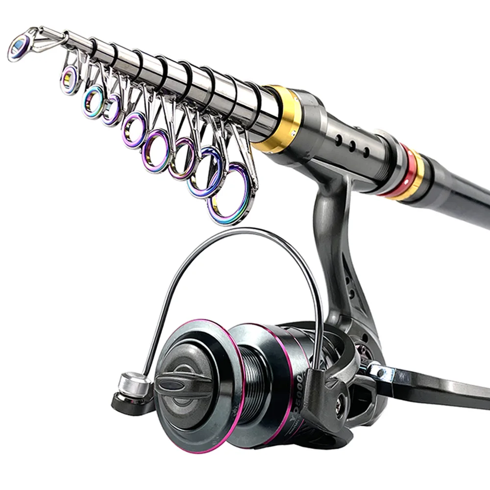 Новинка набор морских удочек GHOTDA метательные удочки дальнего действия и