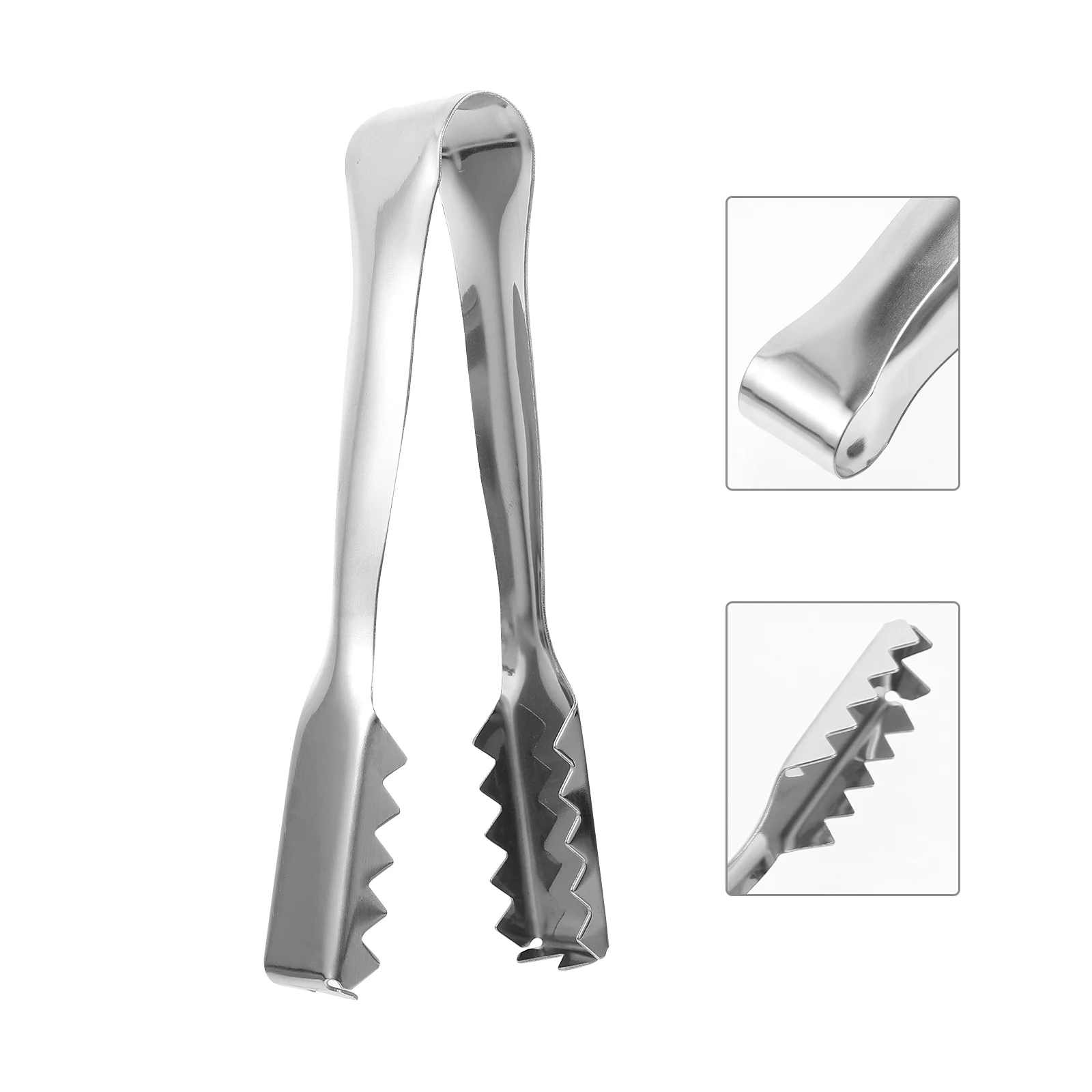 2 шт. щипцы для льда из нержавеющей стали