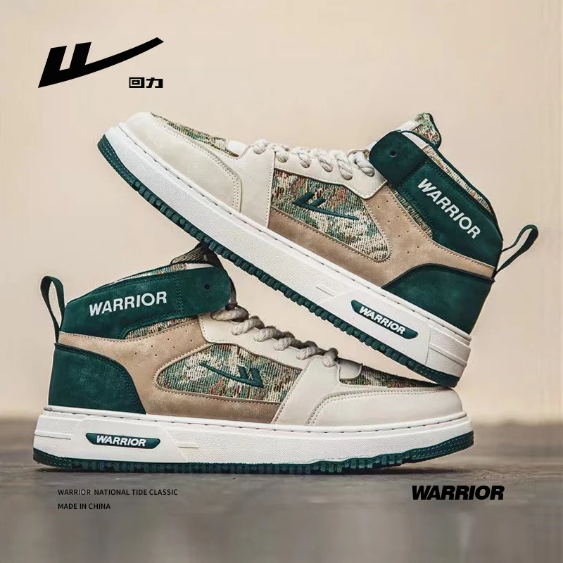 

Warrior 2023 New Luxury Sneakers Men Urban Stylish Running Shoes Breathable Comfortable Sewing Embroidery Casual Sneaker