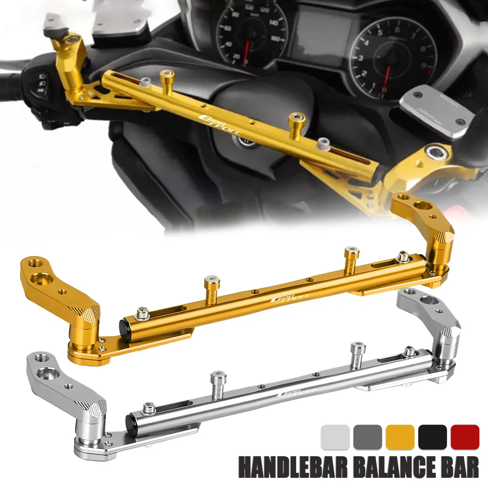 

for BMW C600SPORT C600 SPORT 2011-2018 all years Motor Adjustable Multifunction Crossbar Handlebar Balance Bar Steering Lever