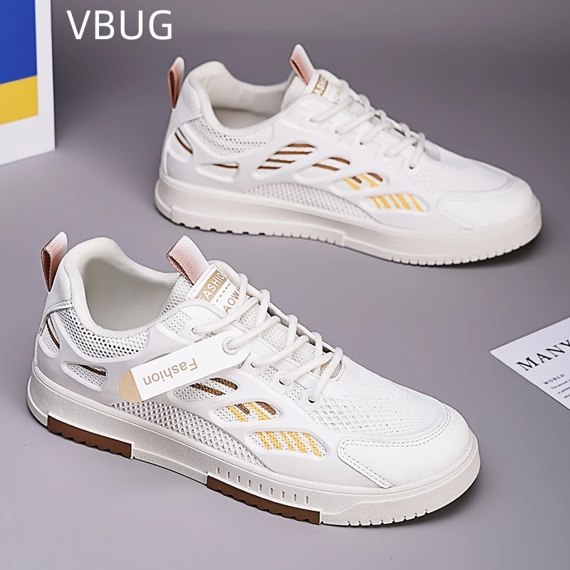 

Men's Mesh All-match Casual Sneakers Sports Shoes Youth Trend Outdoor Wear-resistant Thick-soled Fashion All-match Comfort