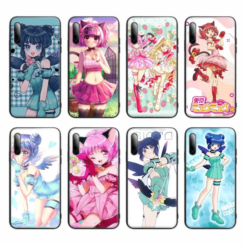

Tokyo Mew Mew Phone Case For Redmi Note 11 10 9 8 6 Pro 10T 9S 8T 7 5A 5 4 Silicone Funda Coque Cover