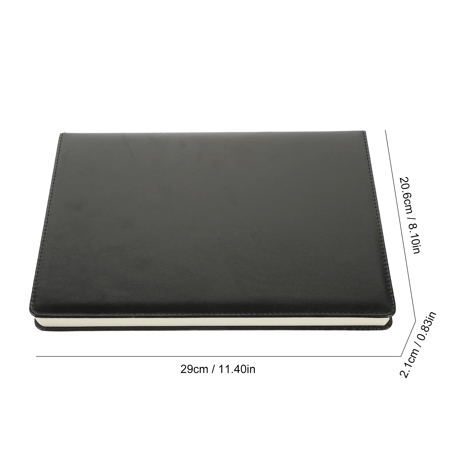 Большой блокнот формата А4 в твердом переплете простой офисный для бизнеса