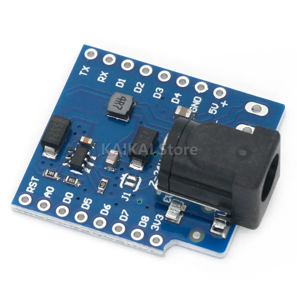 DC Power Shield V1.1.0 для мини-плата разработки Wemos D1 экранный модуль питания постоянного