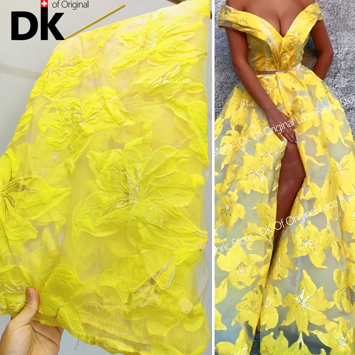 2022 нигерийская парча Золотая органза кружева модные высококачественные африканские тюли жаккардовая Женская ткань для свадебной вечеринки невесты Tisuu