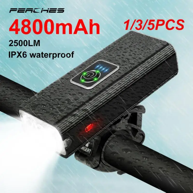 

Регулируемая лампа для верховой езды 360, оболочка из алюминиевого сплава для верховой езды, водонепроницаемая, 6 фоторежимов, Аксессуары для велосипеда, 1/3/5 шт.