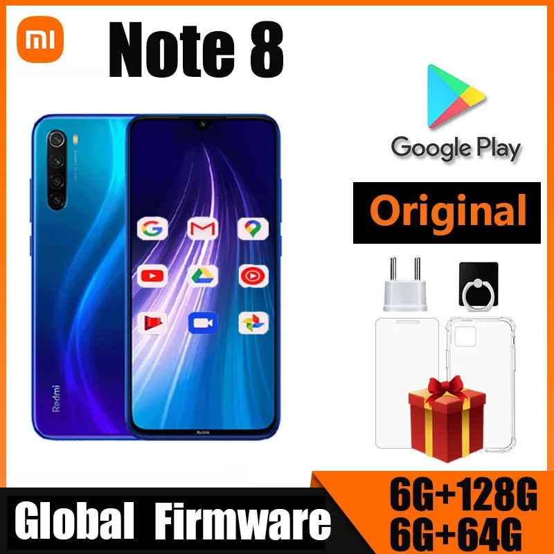 Смартфон Xiaomi Redmi Note 8 6/64ГБ 6/128ГБ global б/у