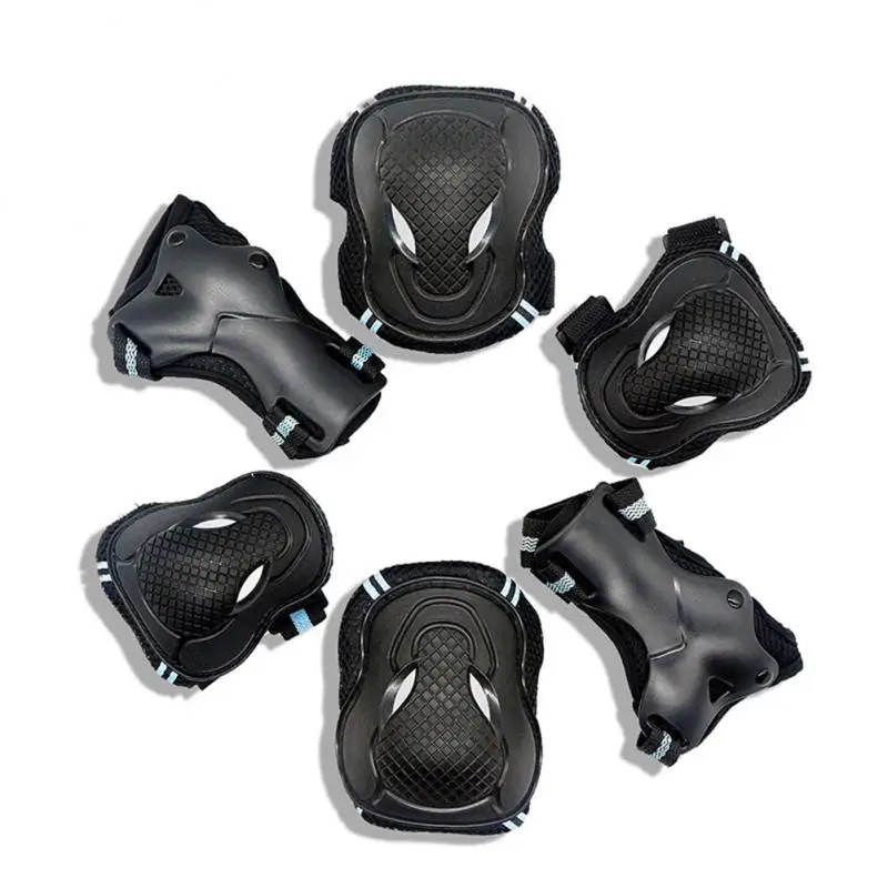 

Wrist Guards Polyester Reflective Decorative Comfortable Thickened Strap Tightening Protective Gear Elbow Pads Sponge Pads Wrist