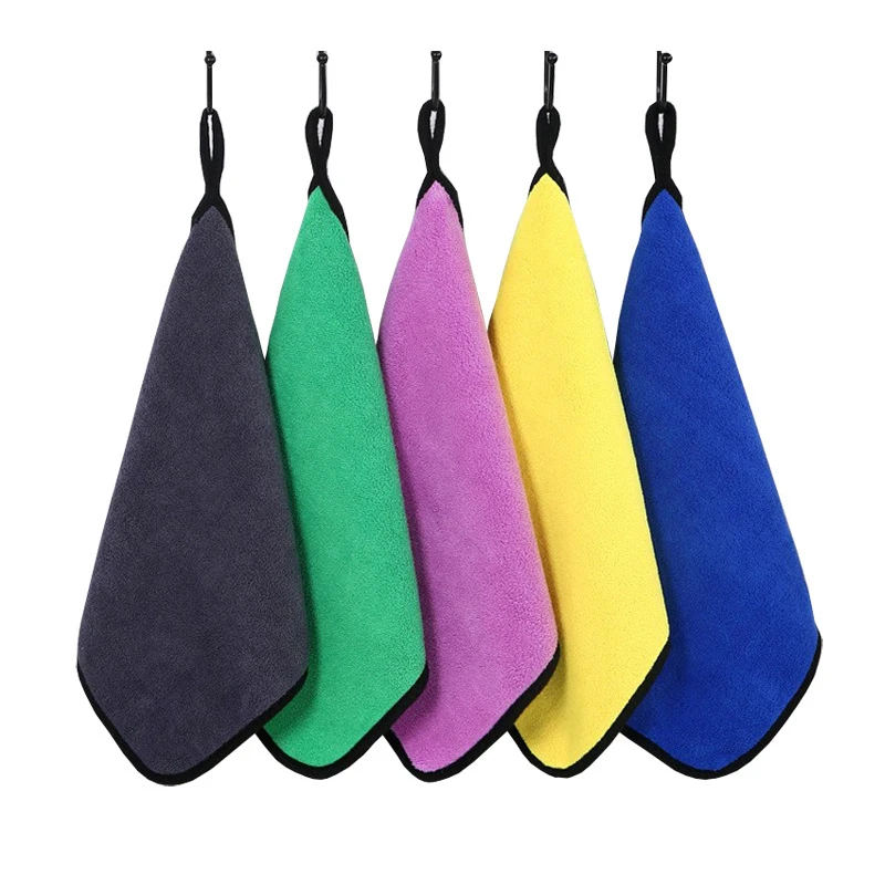 

Car Washing Cloth Glass Cleaning Microfiber Towel Red Yellow Blue Green Purple Car Detailing Wash Accessories 30*30/40/60cm