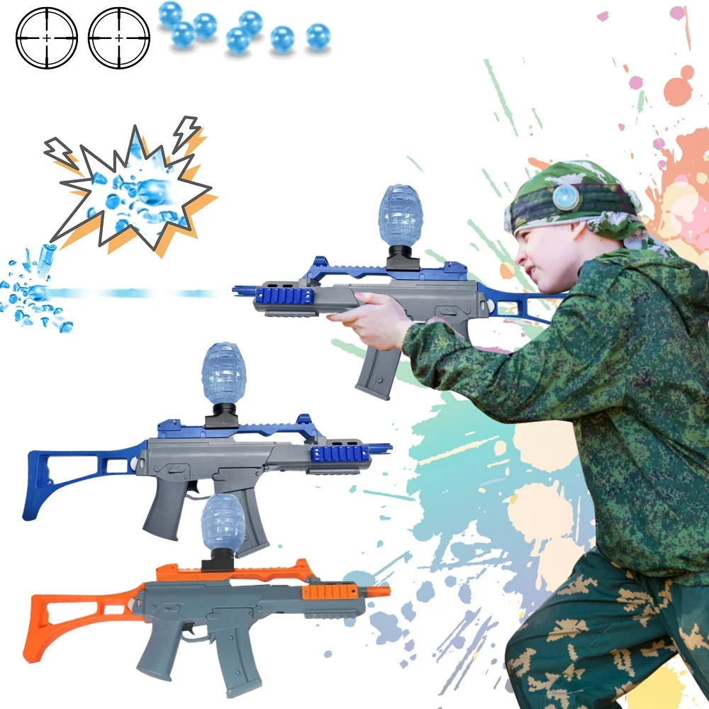 AK47 MP5 Gel Beads бластерный игрушечный пистолет Электрический пистолет-брызговик для