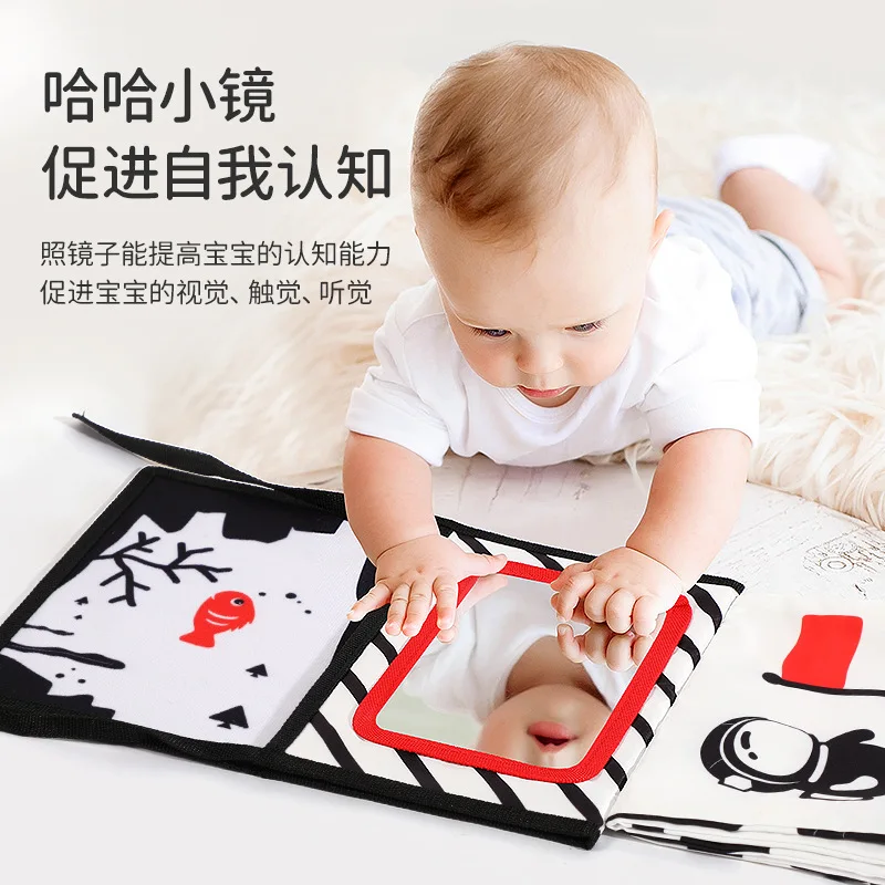 

Montessori Baby Toys 0 12 Months Soft Cloth Book Toy for Children 0 to 1 Year Sensory Book for Babies Boy Educational Quiet Book