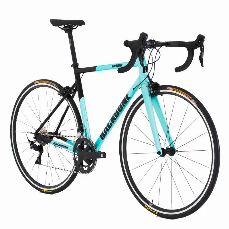 Купи BACKBONE Wing Road Bike 700C 22 Speed Aluminum Alloy Road Bicycle with R7000 Ultra-light Racing Bike за 43,215 рублей в магазине AliExpress