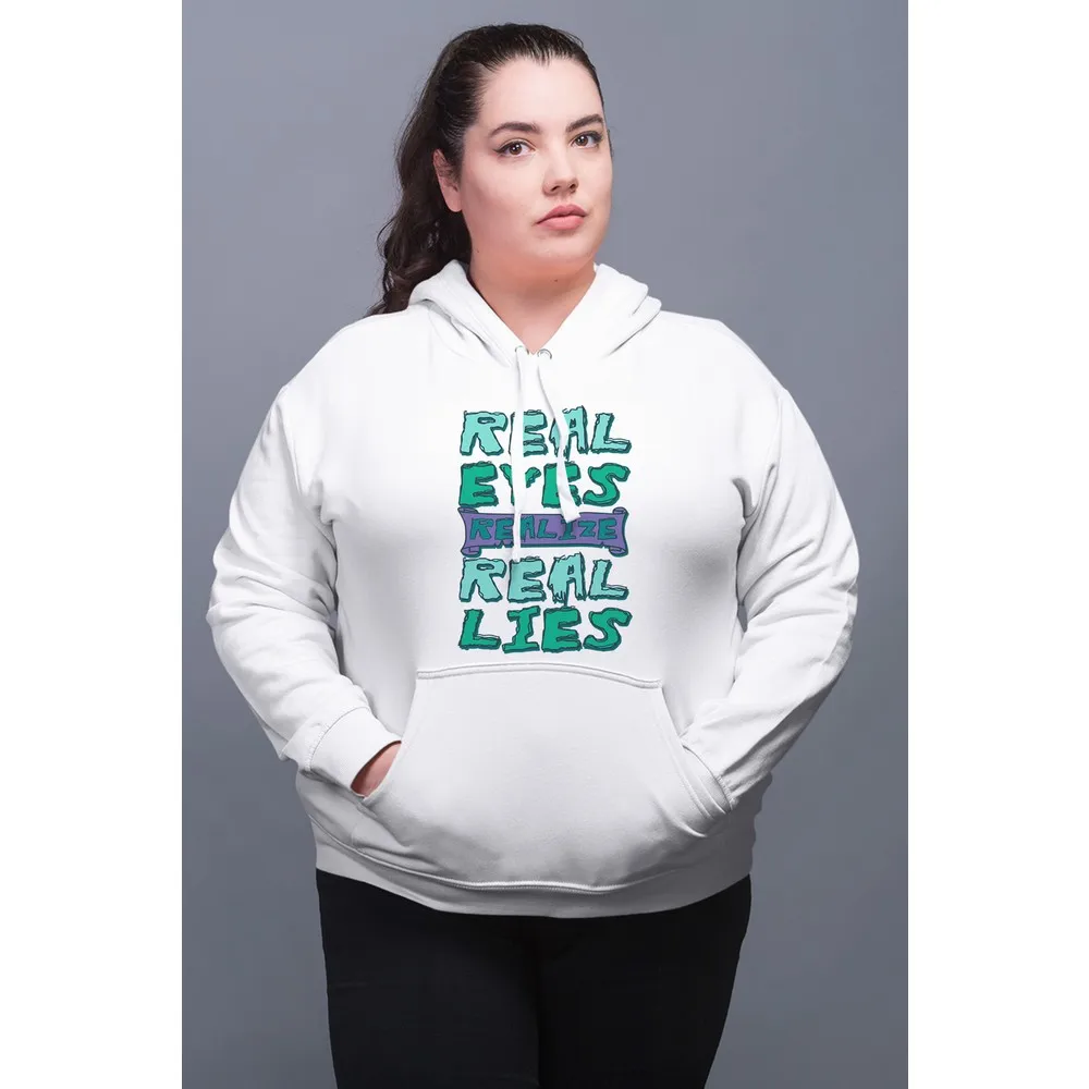 

Dorlie Wear зеленая Женская толстовка с капюшоном с реалистичными глазами