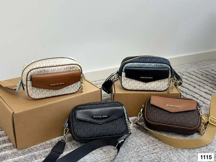 Фото Сумка-кроссбоди Michael Kors Jet Set 2026 New Style для фотоаппарата, на одно плечо, специально разработана для женщин №1