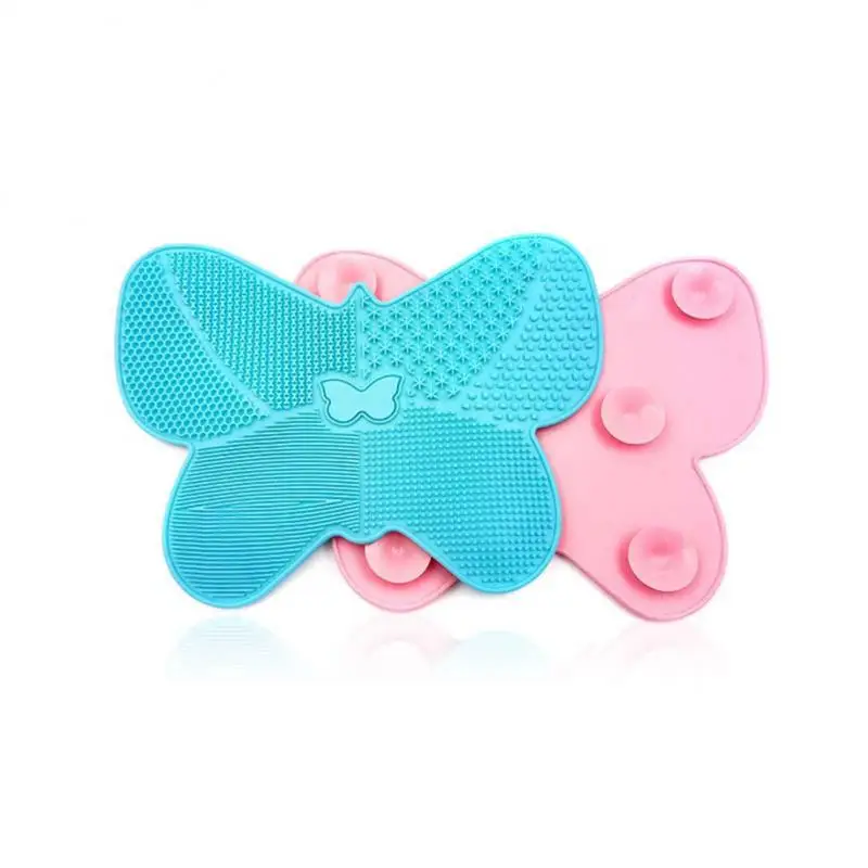 

4 Color Silicone Makeup Brush Cleaner Pad With Suction Cup Washing Brush Gel Cleaning Mat Foundation Makeup Brush Cleaner